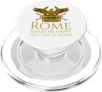 Roma me Hace Feliz - SPQR Águila Legionaria - Historia Romana PopSockets PopGrip para MagSafe
