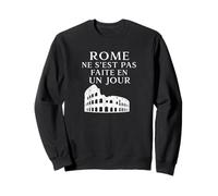 Roma Ne S'est Pas Faite En Un Jour Cita Minimalista Sudadera