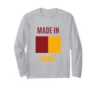 Roma Orgoglio Locale Italia Città Travel Souvenir Manga Larga