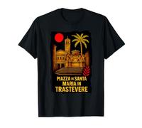 Roma Piazza di Santa Maria in Trastevere Barrios Romanos Camiseta