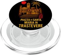 Roma Piazza di Santa Maria in Trastevere Barrios Romanos PopSockets PopGrip para MagSafe