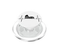 Roma Skyline Coliseo Latido Horizonte Italia I Love Rome PopSockets PopGrip para MagSafe