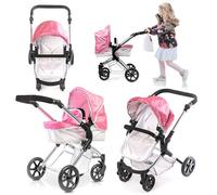 Roma Stephanie Single Dolls Pram - Sparkle 3-9 Years