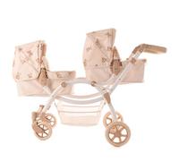 Roma Teddy Twin Dolls Cochecito
