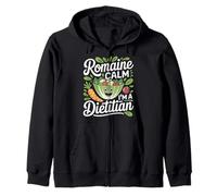 Romaine Calm I'm A Dietitian Healthy Nutrition Diet |- Sudadera con Capucha