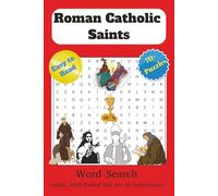 Roman Catholic Saints Word Search: Word Searches with Easy to Read Print about Roman Catholic Saints, Catholics, Saints and More | 6x9 inches, 156 ... Times (Roman Catholic Saints Puzzle Books)