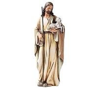 Roman Estatua Sagrada de Cordero de Buen Pastor, protección de Jesucristo, Estatua de 6 Pulgadas, Regalo religioso