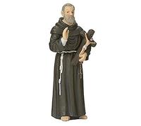 Roman Showers Figura religiosa Padre PIO The Capuchin Stigmatist Escultura de resina Ornamento