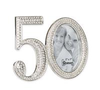 Roman Giftware Inc. Caroline Collection Wedding & Anniversary 3.25 """" H 50 marco de diamantes de imitacin inspiradora Durable (4x1x3)