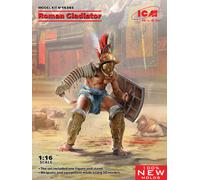 Roman Gladiator (100% New Moldes) Figura 1:16 Plástico Modelo Kit Icm