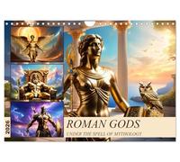 Roman Gods - under the spell of mythology (Wall Calendar 2026 DIN A4 landscape), CALVENDO 12 Month Wall Calendar: Under the spell of mythology