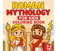 Roman Mythology for Kids Coloring Book