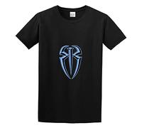 Roman Reigns Design Unisex 100% Cotton Short-Sleeve T-Shirts Black L