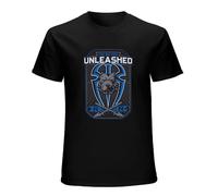 Roman Reigns Unleash The Big Dog Wrestling Men's Cotton T-Shirt Black Shirt Top tee L