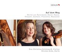Schönweiß, Ecke – Auf dem Weg. Música para violín y arpa – Walter Genuin