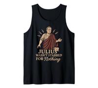 Romana Historia SPQR Julio César Latino Meme Idea de Regalo Camiseta sin Mangas