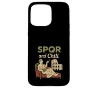 Romana Historia SPQR Julio César Latino Meme Idea de Regalo Carcasa para iPhone 15 Pro MAX