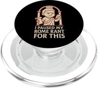 Romana Historia SPQR Julio César Latino Meme Idea de Regalo PopSockets PopGrip para MagSafe