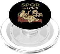 Romana Historia SPQR Julio César Latino Meme Idea de Regalo PopSockets PopGrip para MagSafe