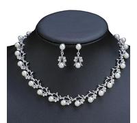 Romance Elegante Pearls Conjuntos Pendientes De Collar De Mujeres Conjunto Joyería Para Banquetes Y Uso Accesorios Para Fiestas Banquetes