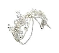 Romance - Tiaras de novia con perlas artificiales para varios eventos, fiestas de noche, bailes y aniversarios, fotowear, talla única, como se describe, como se describe
