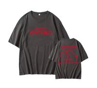 Romance:Untold Album Camisetas Algodón gráfico Unisex Manga Corta for Hombres Mujeres(G-Dark Gray,2XL)