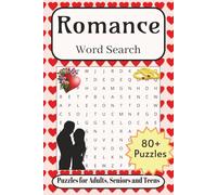 Romance Word Search: Word Searches with Easy-to-Read Print about Romance, Wedding, Fairy Tale and More| 6x9 inches, 109 pages| 80+ Puzzles ... Gift for Vacations, Holidays and Free Times