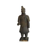 Romancemit Estatuas de Guerreros de Terracota de 8,2", Soldado, Escultura del ejército de Guerreros de Terracota Antiguos de China, Recuerdo de exhibición de la Mesa de exhibición del hogar