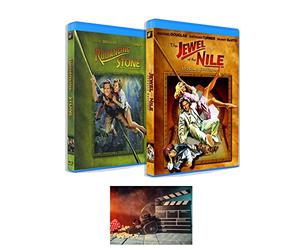 Romancing The Stone and Jewel of the Nile Blu-ray Collection Including Bonus Art Card