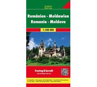 Romania - Moldova Road Map 1:500 000 (Map)