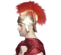 Romano Soliders Casco Hombres Oro Warrior Gladiador Suave Media Disfraz Utilería