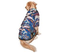 Romano - Sudadera con capucha para perros medianos a grandes, cálida, suave, transpirable, fácil de llevar para invierno y otoño, abrigo para mascotas