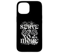 Romanos 6 Serve Sin No More Versículo de la Biblia Católica Carcasa para iPhone 15