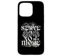 Romanos 6 Serve Sin No More Versículo de la Biblia Católica Carcasa para iPhone 15 Pro MAX