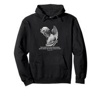 Romanos 8:11 Diseño de ángeles: el espíritu de Dios vive en ti Sudadera con Capucha