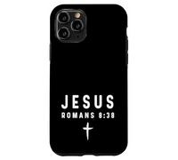 Romanos 8:38 8 38 Fe - Dios Jesús Ángel Demonio Cristiano Carcasa para iPhone 11 Pro
