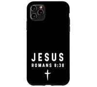 Romanos 8:38 8 38 Fe - Dios Jesús Ángel Demonio Cristiano Carcasa para iPhone 11 Pro MAX