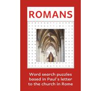 Romans: Word searches, with easy to read print based in Paul's letter to the Romans | 6x9 inches, 110 pages | 50+ puzzles … gift for Bible students, holidays, and free time