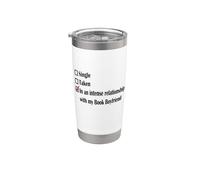 Romantasy Dark Romance Book Boyfriend Shadow Daddy Lover Vaso térmico de acero inoxidable de doble pared
