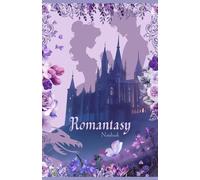 Romantasy Notebooks, cover white lid with illustration, various colors, 150 color A4 pages.