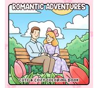 Romantic Adventures Coloring Book: Sweet Couple Coloring Pages for Adults & Teens Featuring Travel World Journeys Filled with Love, Relaxation, and Creative Escape