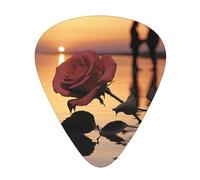 Romantic Beach Print12 - Afinador de guitarra profesional para guitarra, bajo y modos de afinación cromática