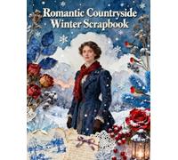 Romantic Countryside Winter Scrapbook: A Carefully Designed 8.5 × 11 Scrapbook Papers with Over 200 Craft Elements on 35 Pages of Stunning Patterns, Cutouts & Creative Designs