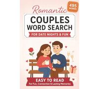 Romantic Couples Word Search Puzzle Book: 50+ Easy to Read Love & Relationship Themed Puzzles for Couples, Date Nights, Anniversaries & Valentine’s ... 114 Pages | Perfect Gift for Romantic Couples