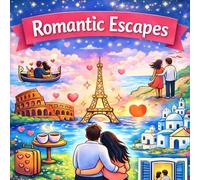 Romantic Escapes: A Cozy Valentine’s Coloring Book for Women Featuring Love, Travel, Peaceful Moments and Stress Relief (Little Happy Things Coloring Books)