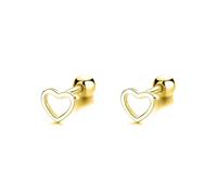 Romantic Hollow Heart Love Stud Earrings For Women Wedding