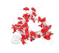 Romantic LED Blossom Branches, Reusable Decorative Flower Lights, 10 Feet Fairy String Lights with Warm Glow, Flexible Copper Wire Artificial Flowers for Valentines Day Birthday Party Bedroom