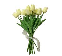 Romantic LED Flower Lamp, Decorative Night Light, 6x3 Inches Table Bulb with Soft Glow, Silicone Shade Lighting Supplies, Accent Lamp with Elegant Style, Bedroom Décor for Window Sill and Mantel