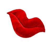 Romantic Lip Cushion - Stuffed Throw Pillow for Hugging | Soft Plush Fabric with Lip-Shaped Design, Decorative Accent for Sofa Living Room Bed Bedroom Patio Playroom Gift