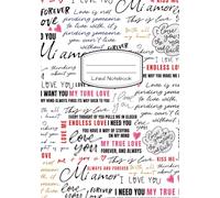 Romantic Love Quotes Notebook - 100-Page Lined Journal for Adults, Journaling, Writing & Personal Reflection